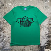 【 LONG SET ORIGINAL 】LSD-114 “BEASTIE BRAINS” S/S T-SHIRT ( GREEN )