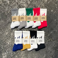 【 TONNY SOCKS 】FLAMES PILE SOCKS ( 全9色 )