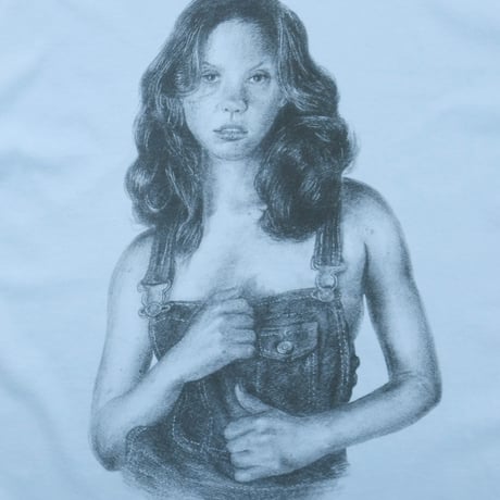 【 stacks bookstore × Moloch 】“Goth” Tee ( SKY BLUE )