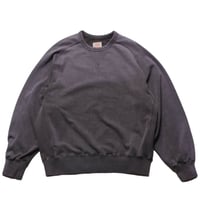 【 IMPRESTORE 】Martha - Paint Splattered Freedom Sweat ( FADED GRAY PURPLE )