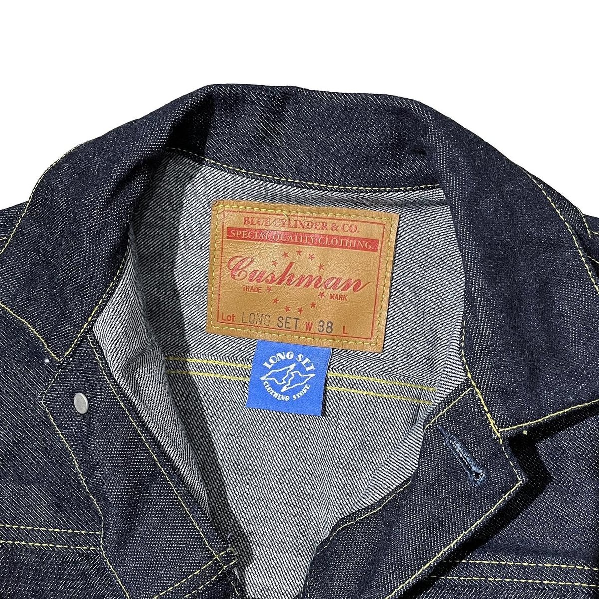 Cushman for LONG SET 】2nd Model Denim Jacket Cushman for LONG SET 】2nd Model Denim Jacket
