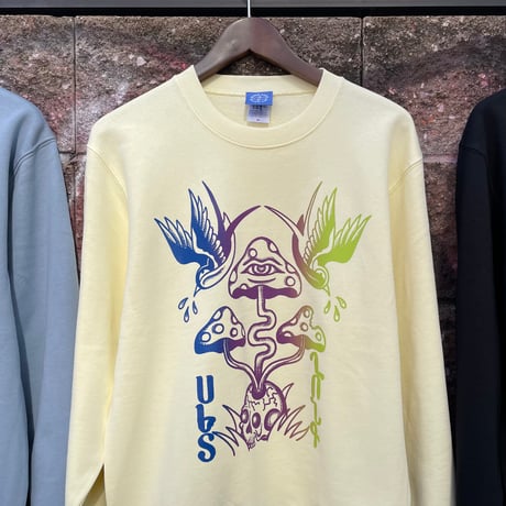 【 LONG SET ORIGINAL 】LSD-140 “Tentación” CREWNECK SWEAT ( 全3色 )