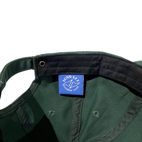 【 OSB × LONG SET 】LSD-084 "OINARI-KUN" COTTON TWILL CAP ( BRITISH GREEN )