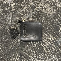 【 HTC 】BORN & ARROW UMBRELLA COMPACT WALLET ( BLACK )