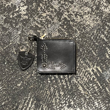 【 HTC 】BORN & ARROW UMBRELLA COMPACT WALLET ( BLACK )