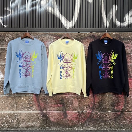 【 LONG SET ORIGINAL 】LSD-140 “Tentación” CREWNECK SWEAT ( 全3色 )