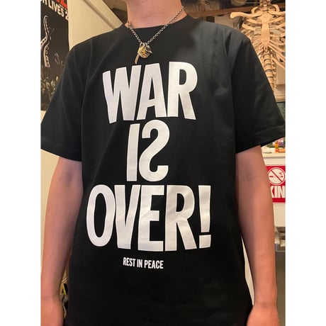 【 LONG SET ORIGINAL 】“WAR IS OVER” S/S T-SHIRT ( 全2色 )