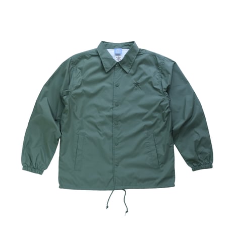 【 Moloch × LONG SET 】“Manuscript” Coach Jacket ( FOREST GREEN )