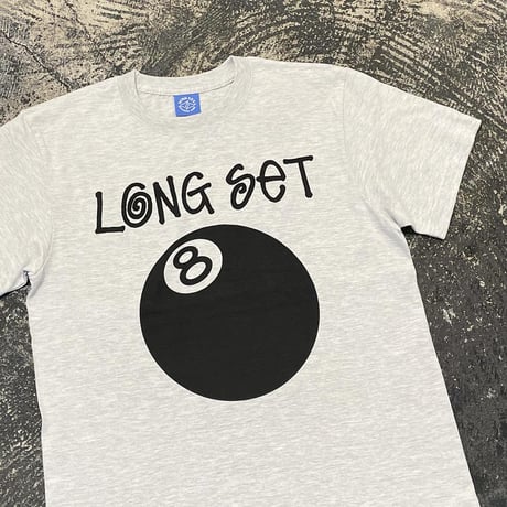 【 LONG SET ORIGINAL 】LSD-134 LONG SET 12th ANNIV. S/S T-SHIRT ( ASH )