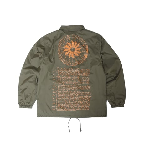 【 Moloch × LONG SET 】“Manuscript” Coach Jacket ( SEAL BROWN )
