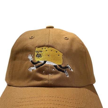 【 OSB × LONG SET 】LSD-084 "OINARI-KUN" COTTON TWILL CAP ( CAMEL )