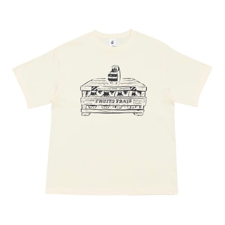 【 Moloch × Tsutomu Date 】FRUITS FRAIS Tee ( NATURAL )