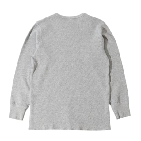 【 WALLA WALLA SPORT 】U.S. MADE THERMAL CREW ( HEATHER GREY )
