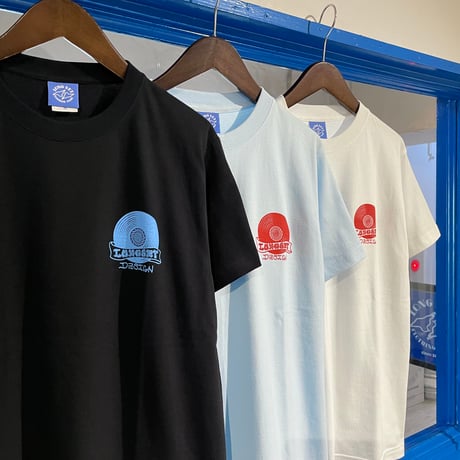 【 LONG SET ORIGINAL 】LSD-135 "TWO HEADED SWALLOW" S/S T-SHIRT ( LIGHT BLUE )