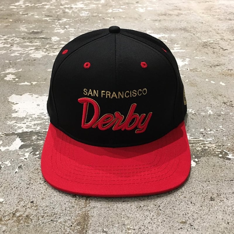derby of San Francisco 】DERBY SCRIPT SNAPBACK