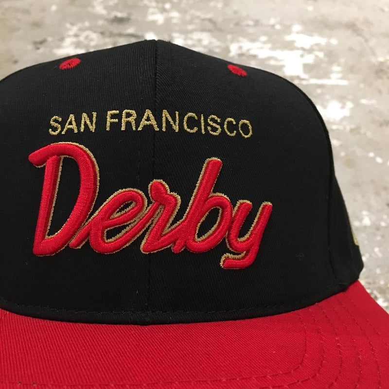 期間限定値下げ　ダービーオブサンフランシスコ　キャップ　スナップバック 楽天市場】DERBY OF SANFRANSCISCO ダービーオブ