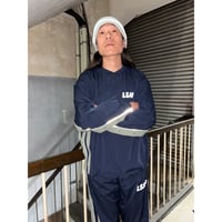 【 IMPRESTORE for LONG SET 】Jason - Piste Top & Christina - Piste Pants ( NAVY )