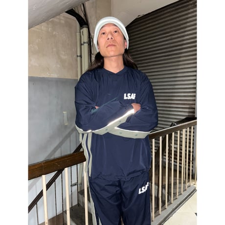 【 IMPRESTORE for LONG SET 】Jason - Piste Top & Christina - Piste Pants ( NAVY )