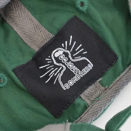 【 GOLDEN SOMBRERO 】RAINIER CAP Designed by Yachiyo Katsuyama ( BERYL GREEN )