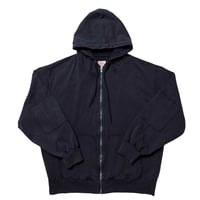 【 IMPRESTORE 】Thompson - T-cloth V.D Zip Hoodie ( FADED NAVY )