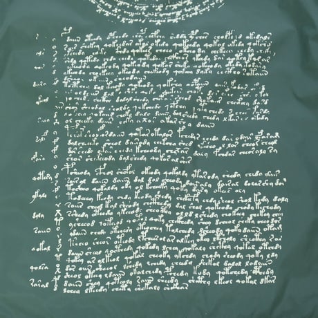 【 Moloch × LONG SET 】“Manuscript” Coach Jacket ( FOREST GREEN )