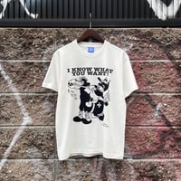【 LONG SET ORIGINAL 】LSD-146 “WHAT YOU WANT” S/S T-SHIRT ( VINTAGE WHITE )