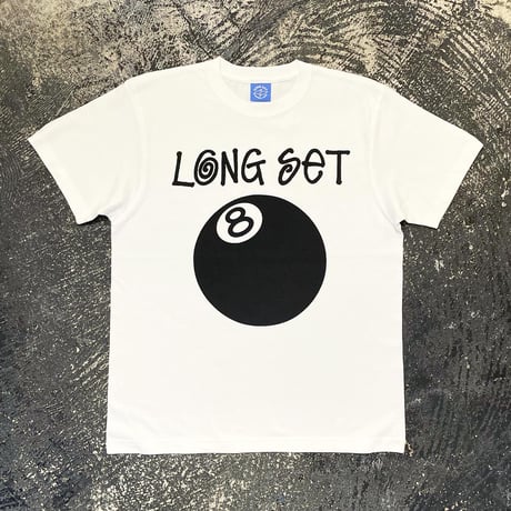 【 LONG SET ORIGINAL 】LSD-134 LONG SET 12th ANNIV. S/S T-SHIRT ( WHITE )