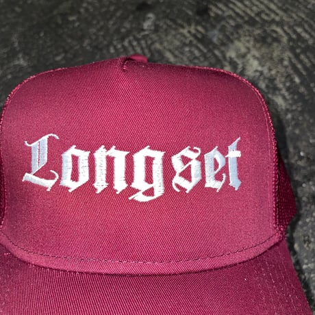 【 LONG SET ORIGINAL 】LSD-129 “Melencolia” MESH CAP ( 全8色 )