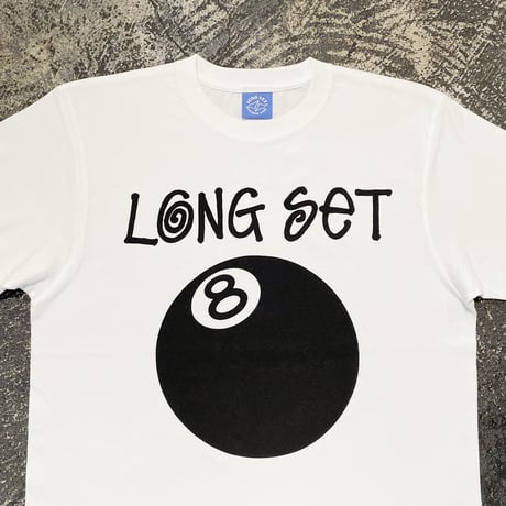 【 LONG SET ORIGINAL 】LSD-134 LONG SET 12th ANNIV. S/S T-SHIRT ( WHITE )