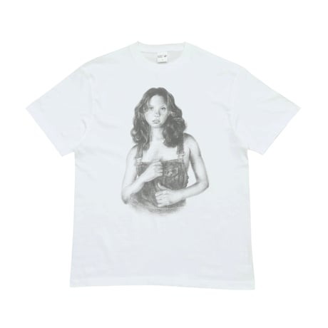 【 stacks bookstore × Moloch 】“Goth” Tee ( WHITE )