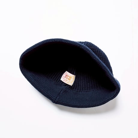 【 IMPRESTORE 】Gyllenhaal - Reflector Cotton Linen Hat ( NAVY )