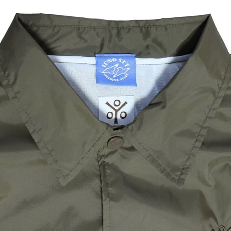 【 Moloch × LONG SET 】“Manuscript” Coach Jacket ( SEAL BROWN )