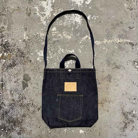 【 Cushman for LONG SET 】2-Way Denim Bag