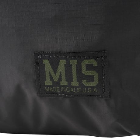 【 MIS 】RIPSTOP NYLON CARRYING BAG ( BLACK )