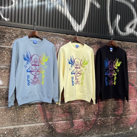 【 LONG SET ORIGINAL 】LSD-140 “Tentación” CREWNECK SWEAT ( 全3色 )