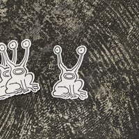 【 DANIEL JOHNSTON 】JEREMIAH THE INNOCENT STICKER ( WHITE )