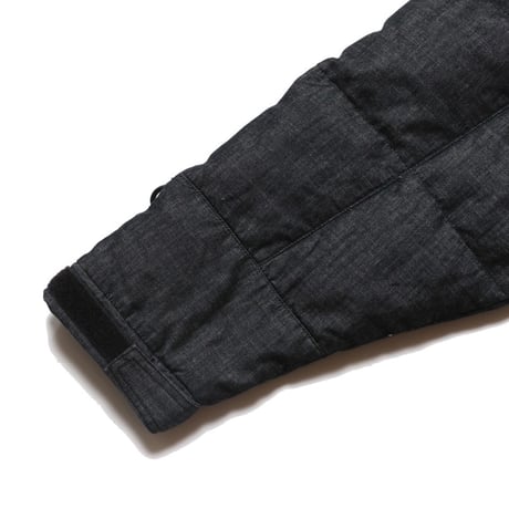 【 IMPRESTORE 】Shelly - Denim Down Jacket ( BLACK )