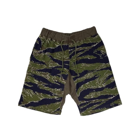 【 LONG SET ORIGINAL 】LSD-082 TIGER STRIPE PILE SWEATSHORT