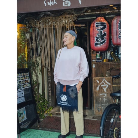 【 IMPRESTORE 】Martha - Paint Splattered Freedom Sweat ( FADED PINK )