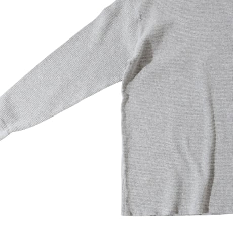 【 WALLA WALLA SPORT 】U.S. MADE THERMAL CREW ( HEATHER GREY )