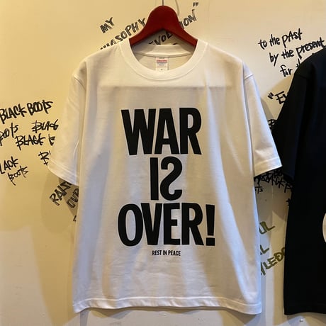 【 LONG SET ORIGINAL 】“WAR IS OVER” S/S T-SHIRT ( 全2色 )