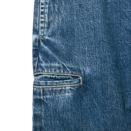 【 IMPRESTORE 】Tom - 10 Pockets Pants ( BLUE DENIM VINTAGE WASH )