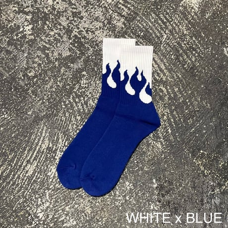 【 TONNY SOCKS 】FLAMES PILE SOCKS ( 全9色 )