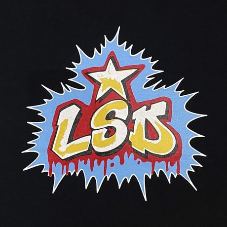 【 LONG SET ORIGINAL 】LSD-068 "DOWN BY LAW" C/N SWEAT ( BLACK )