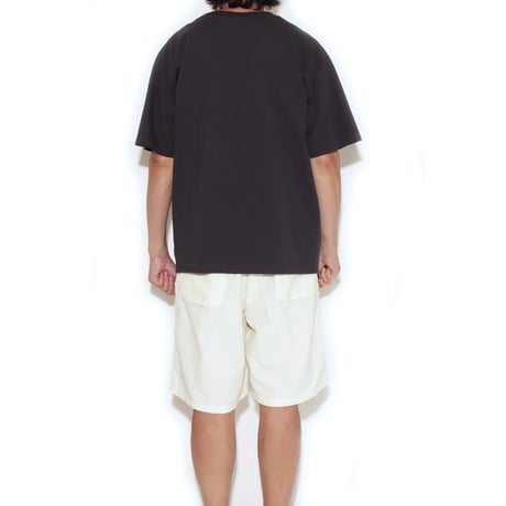 【 WALLA WALLA SPORT 】U.S. MADE JACQUARD STRIPE TEE ( BLACK )
