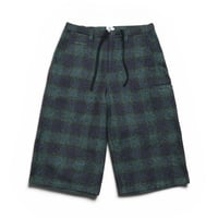 【 Moloch 】Swollen Shorts II ( NAVY CHECK )