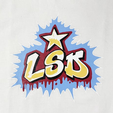 【 LONG SET ORIGINAL 】LSD-068 "DOWN BY LAW" C/N SWEAT ( WHITE )