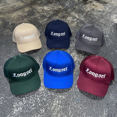 【 LONG SET ORIGINAL 】LSD-129 “Melencolia” MESH CAP ( 全8色 )