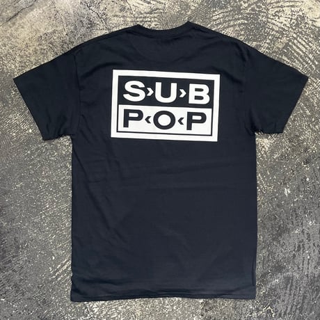 【 SUB POP RECORDS 】“LOSER” S/S T-SHIRT ( BLACK )