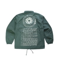 【 Moloch × LONG SET 】“Manuscript” Coach Jacket ( FOREST GREEN )